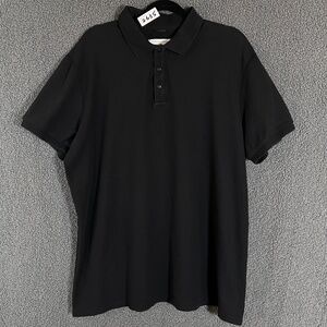 Reigning Champ Polo Shirt - Men's Size XXL - Black
